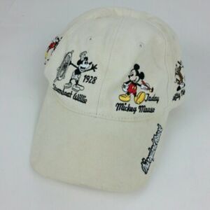 Disney Mickey Mouse Through The Years Baseball Cap